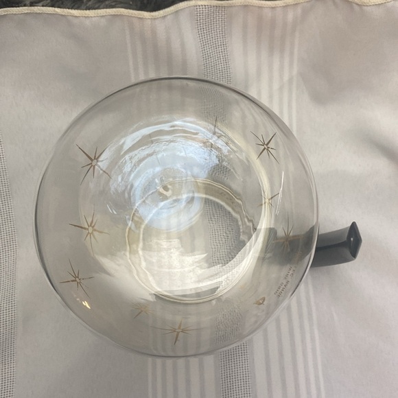 Mid Century Modern "Corning " atomic starburst glass carafe - Picture 12 of 16